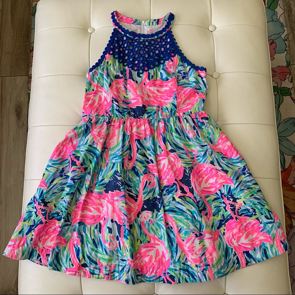 Lily Pulitzer Flamenco Beach Little Kinley Dress